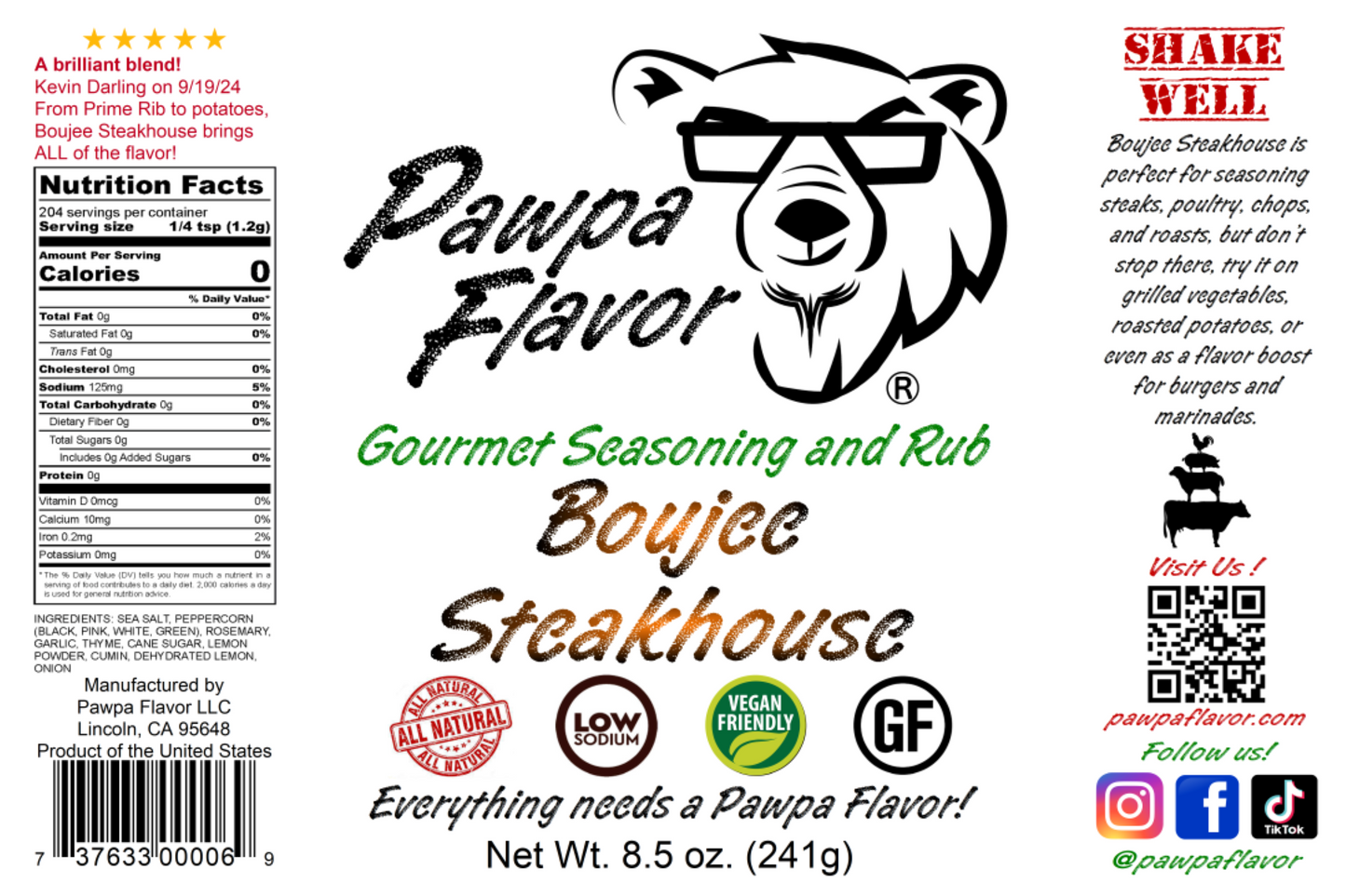 Pawpa Flavor Boujee Steakhouse