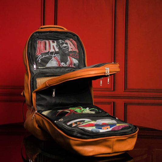 Brown Leather Luxury Patented Carry-On Bag (Only 300 Made)