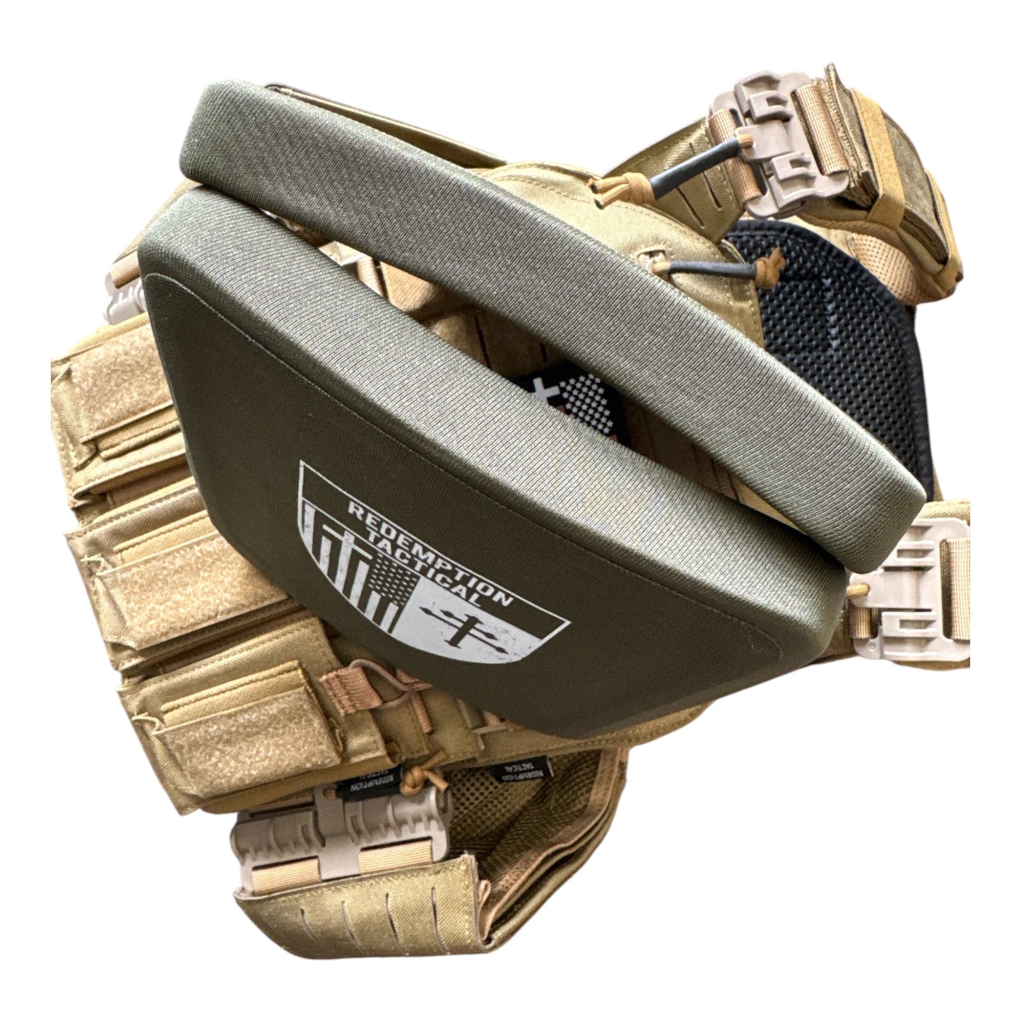 (PAIR) Level IV 7x8" Ceramic Side Plates (Lightweight Alumina PE Material)