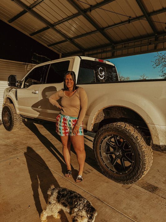 Serape Aztec Athletic Shorts