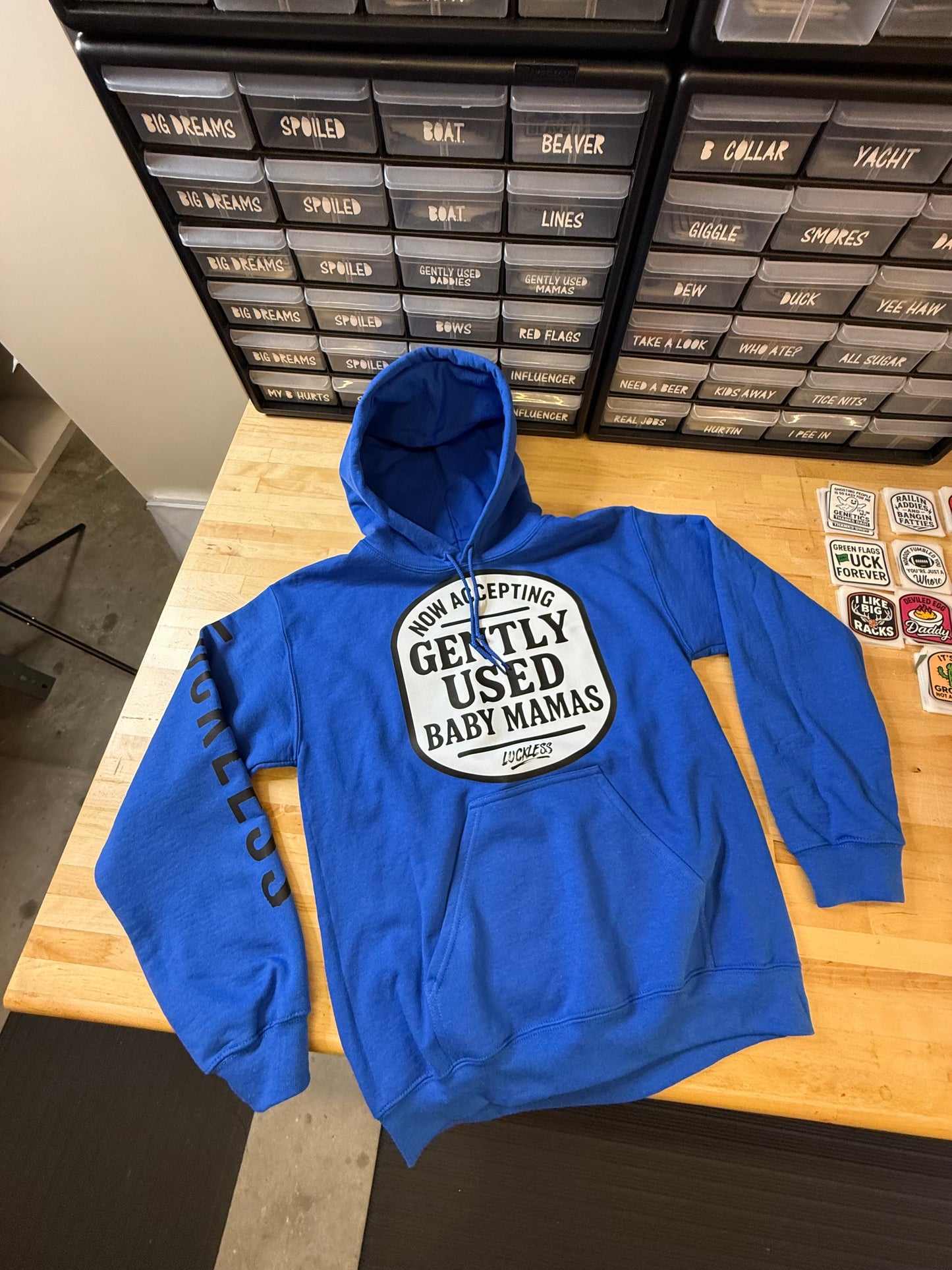 Now Accepting Gently Used Baby Mamas Hoodie