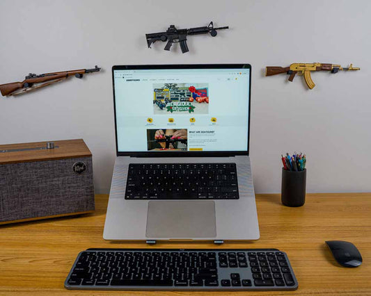 Goat Guns Miniature Toy Model Wall Mounts