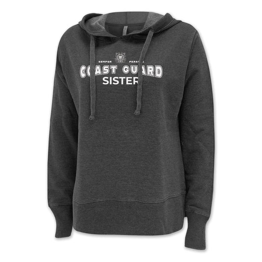 Coast Guard Sister Ladies Hood
