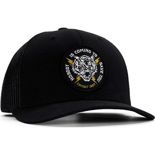 Nobody Is Coming To Save You Patch Snapback Hat