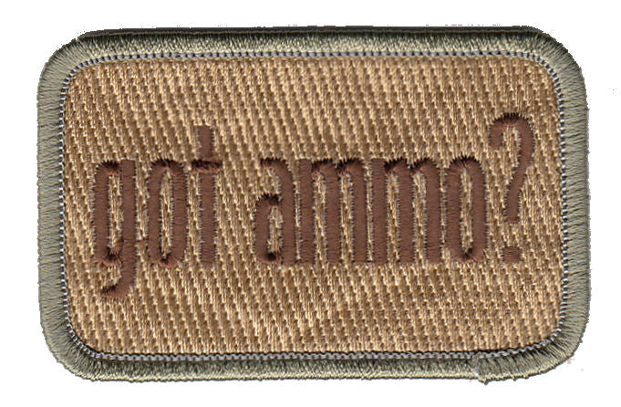 Got Ammo Morale Patch with Hook Backing - CLEARANCE!