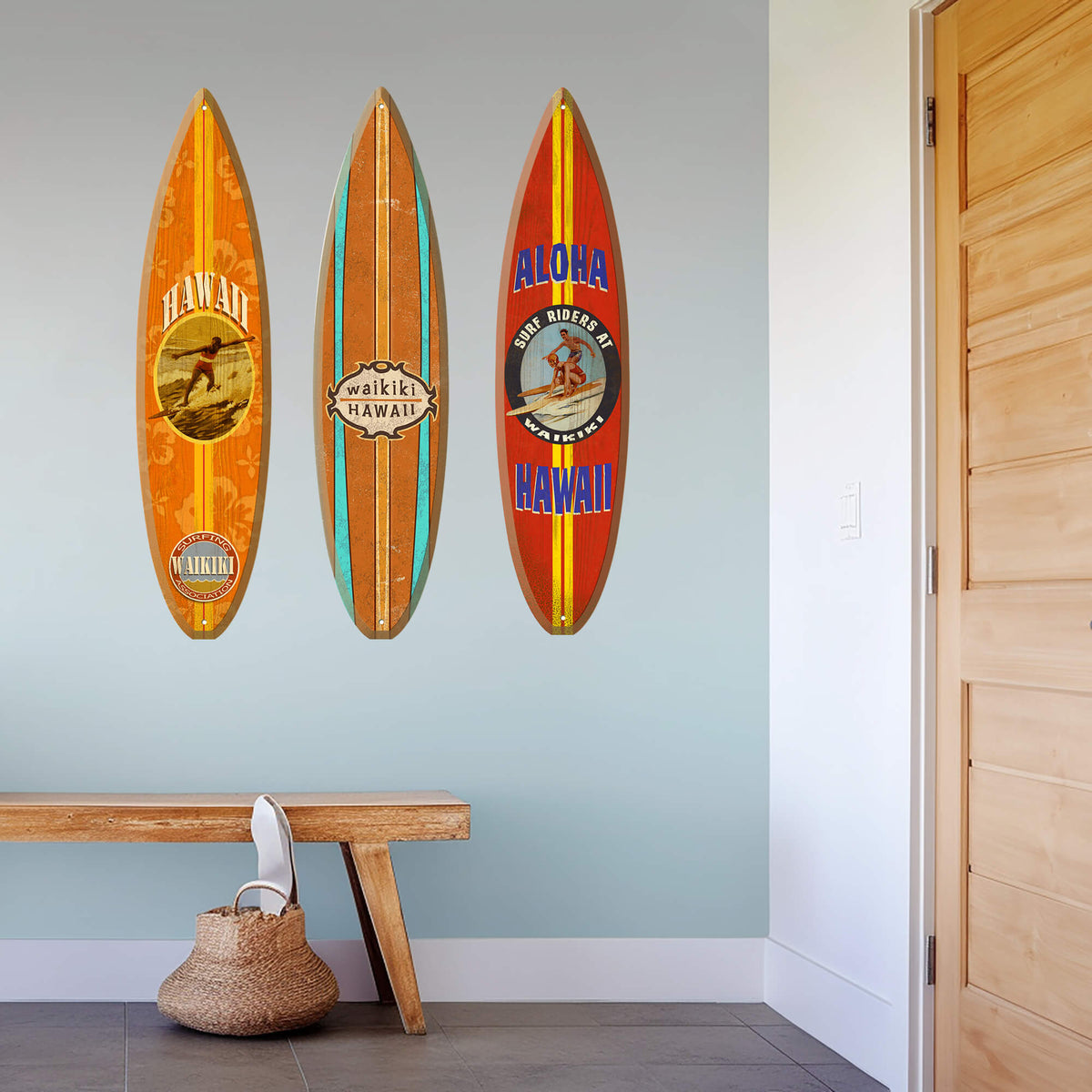 Surf Riders - Surfboard Wall Art