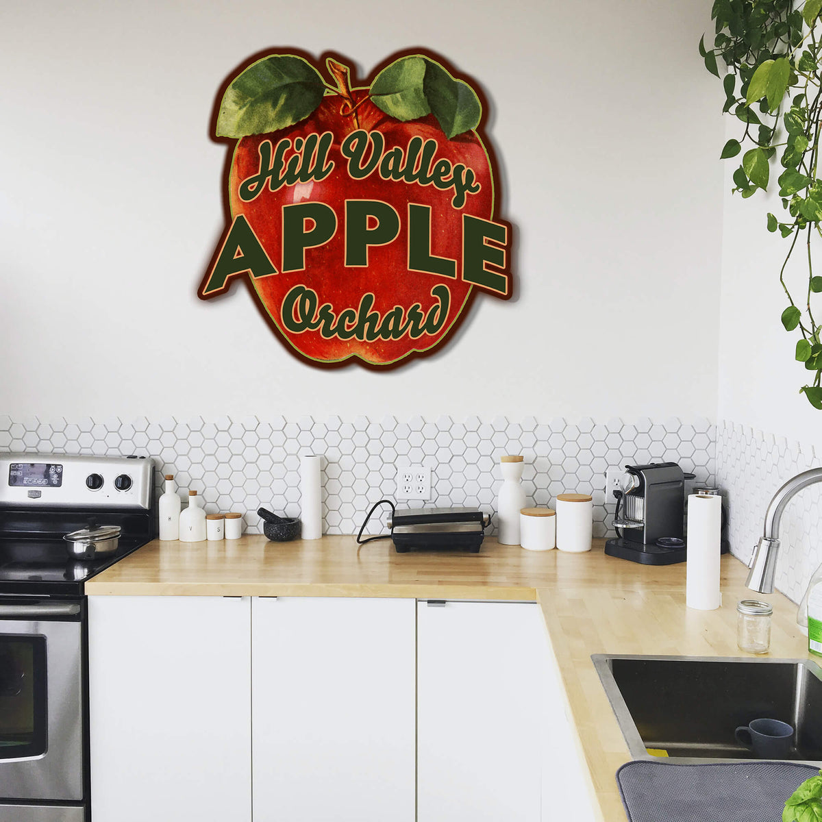 Garden Cutouts: Apples - Decorative Plaque