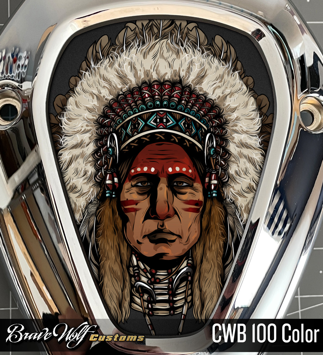 Powerplus V-Cover Decal - CWB 100 Color