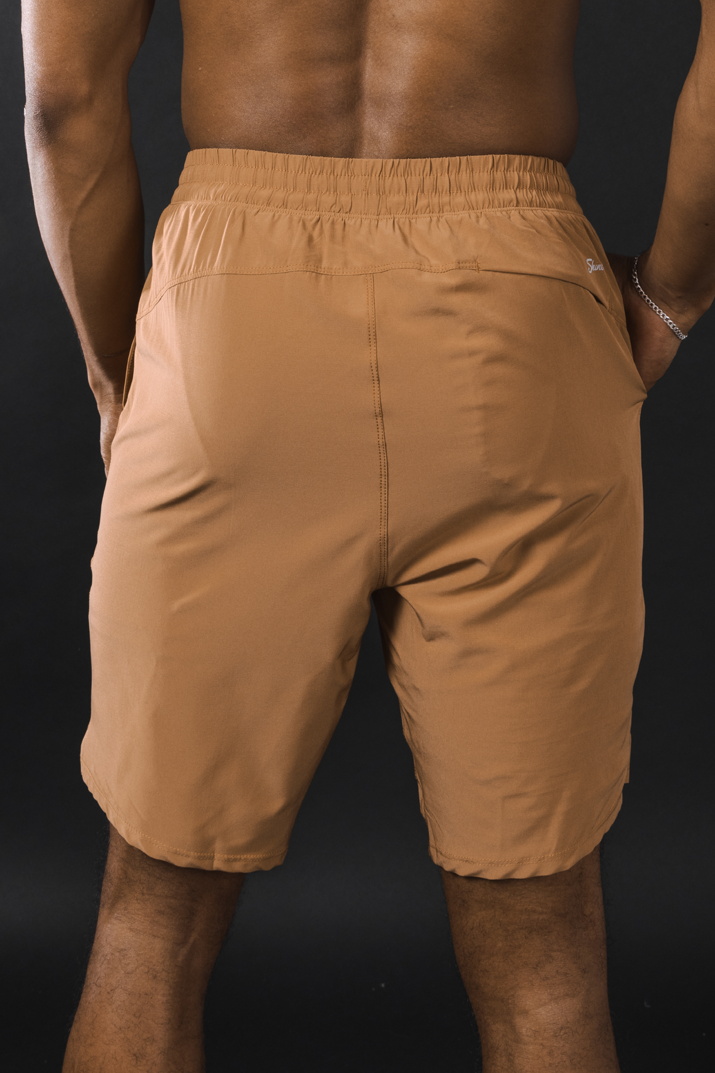 The Casual Thigh Day | Khaki Aztec Ball Hammock® 9 Inch Athletic Shorts