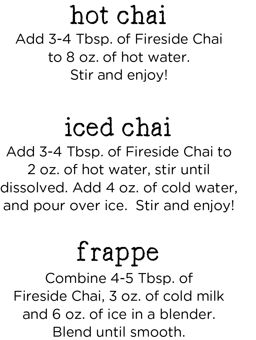 Instant Chocolate Chai Latte Tea