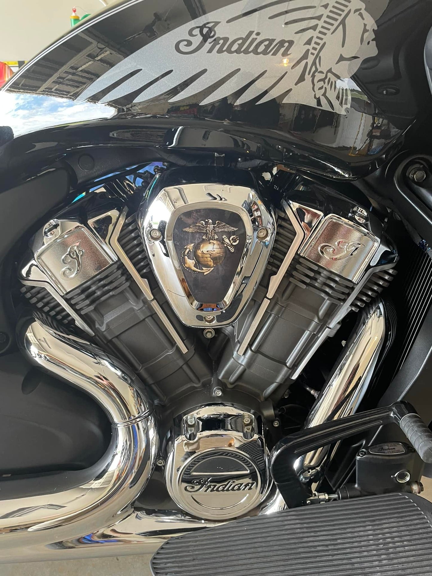 Powerplus V-Cover Decal - Marines