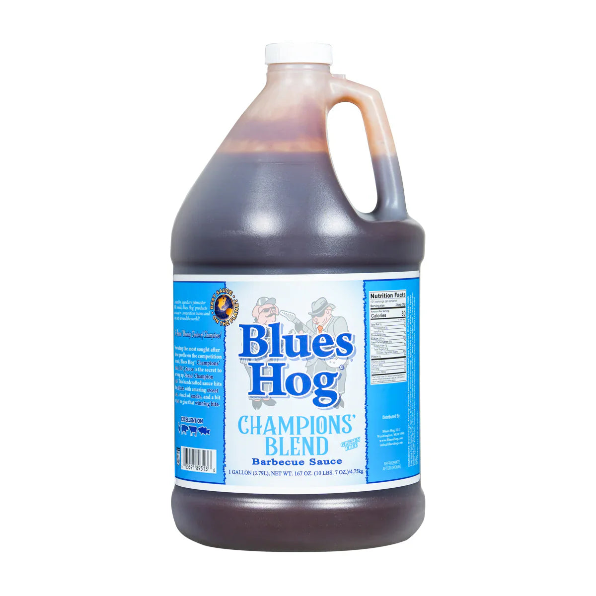 Blues Hog Champions Blend Barbecue Sauce | 1 Gallon