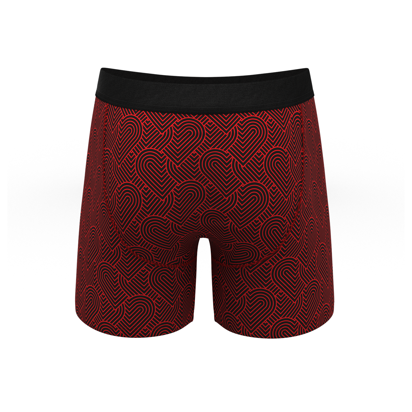 The Cherub | Geometric Hearts Ball Hammock® Pouch Underwear