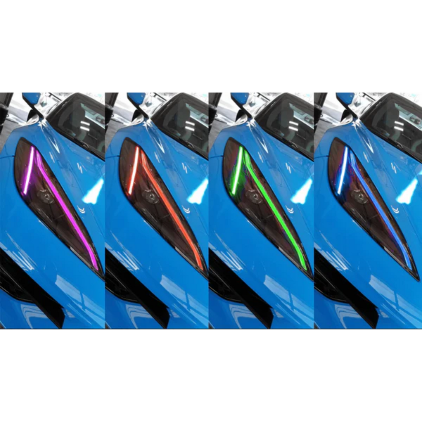 Chevrolet Corvette C8 RGB+A DRL Boards (2020-2025)