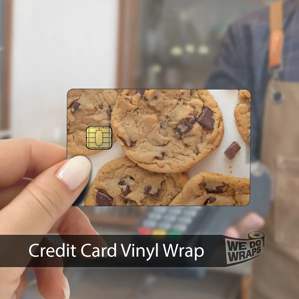 Chocolate Chip Cookie | NFC Key Card Wrap