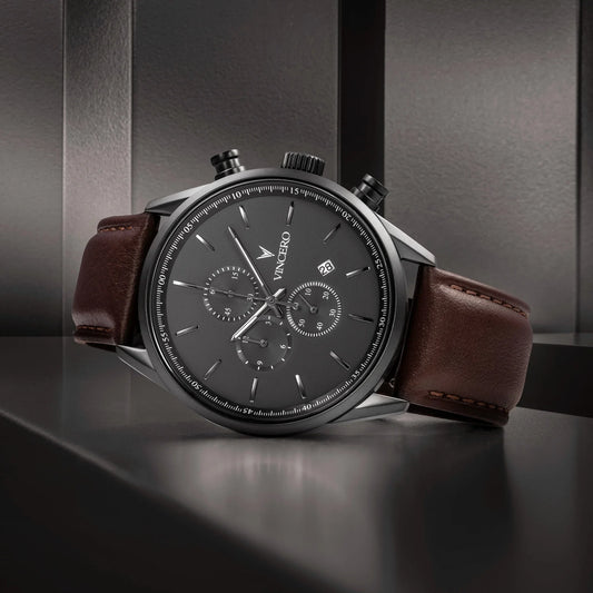 The Chrono S2 - Gunmetal/Walnut