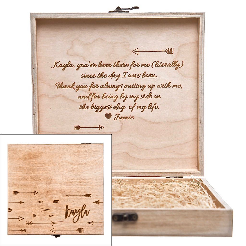 Bridesmaid Box: Arrows