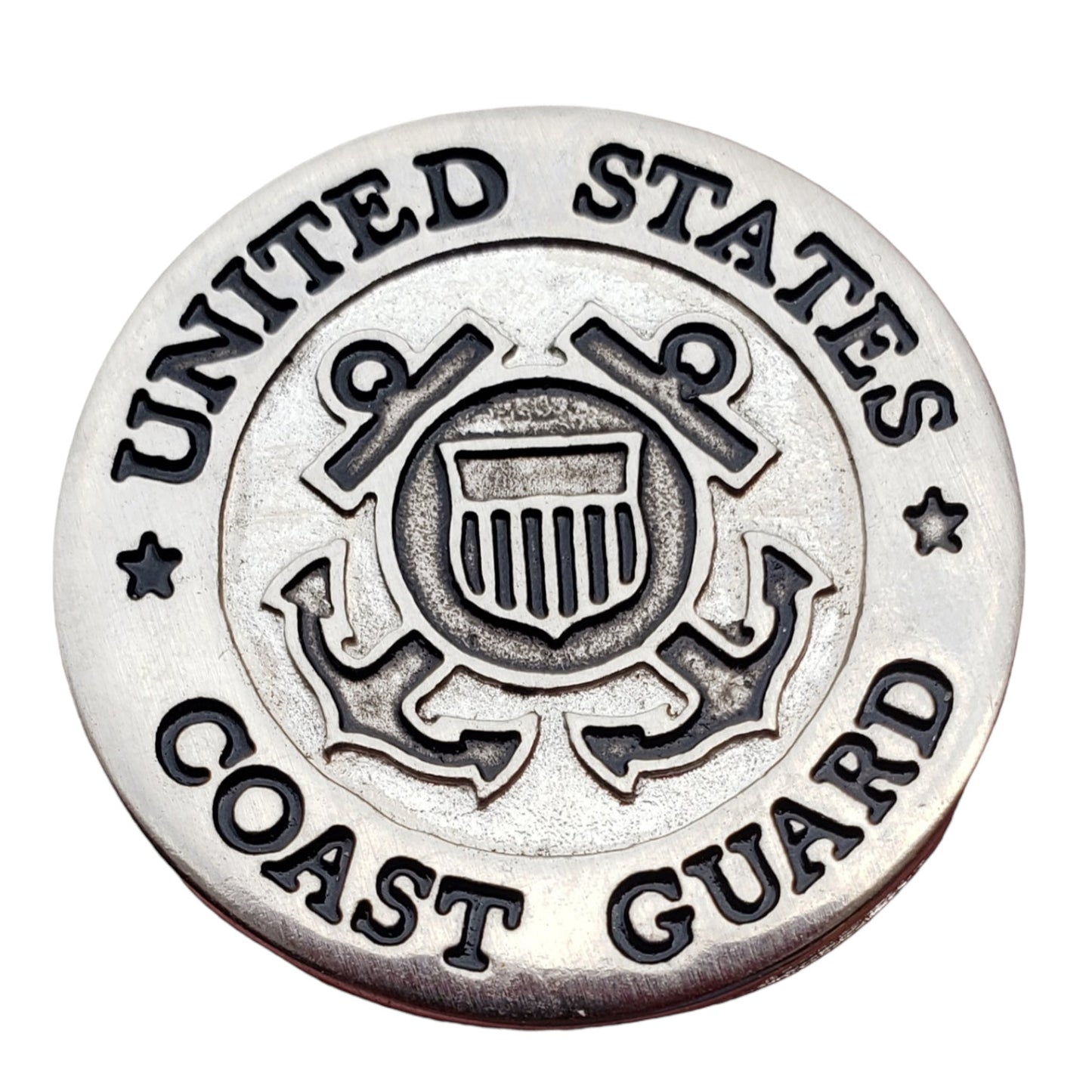 COAST GUARD HEROES BROWN COTTON USA