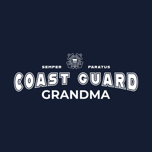 Coast Guard Grandma Crewneck (Navy)