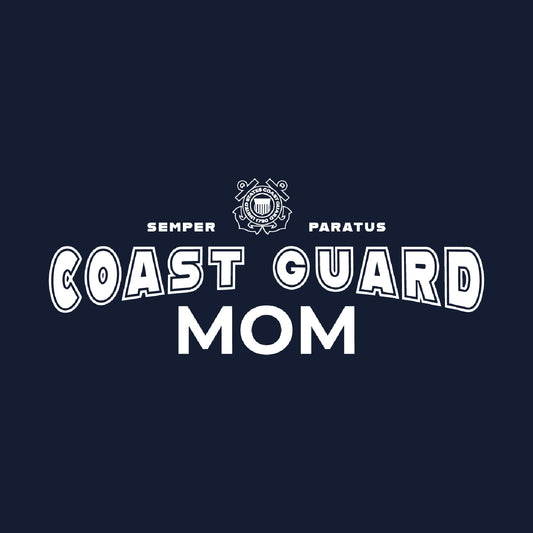 Coast Guard Mom Crewneck (Navy)