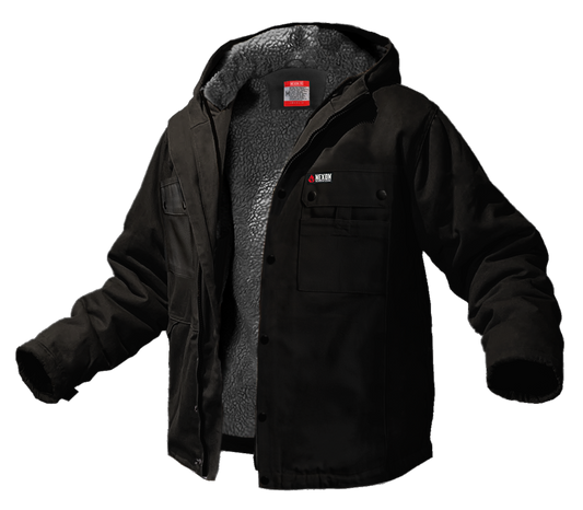 Nexon Heavy-Duty FR Sherpa Lined Jacket (Black)