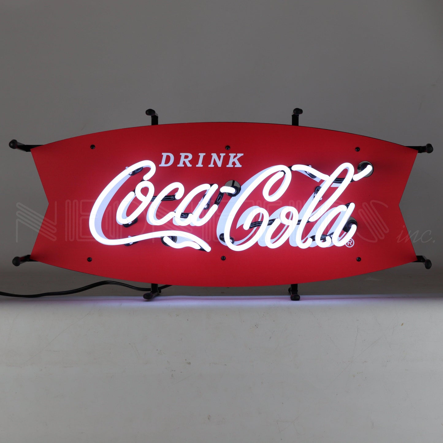 Coca-Cola Fishtail Junior Neon Sign