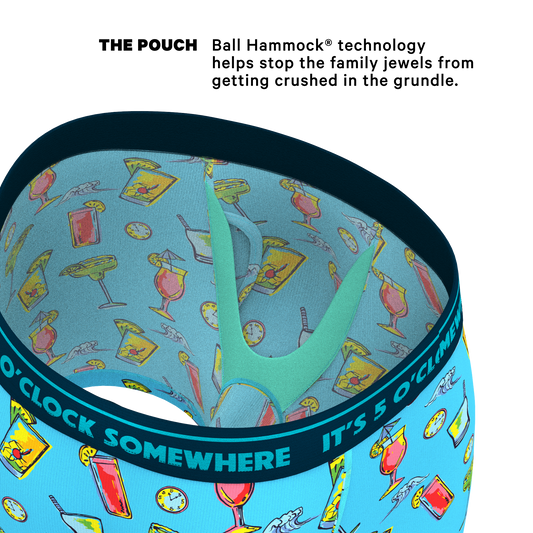 The Cocktail Hour | Shinesty x Margaritaville® Ball Hammock® Pouch Underwear With Fly