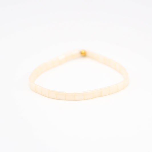 COCONUT CREME - Tila Bead Bracelet | Single