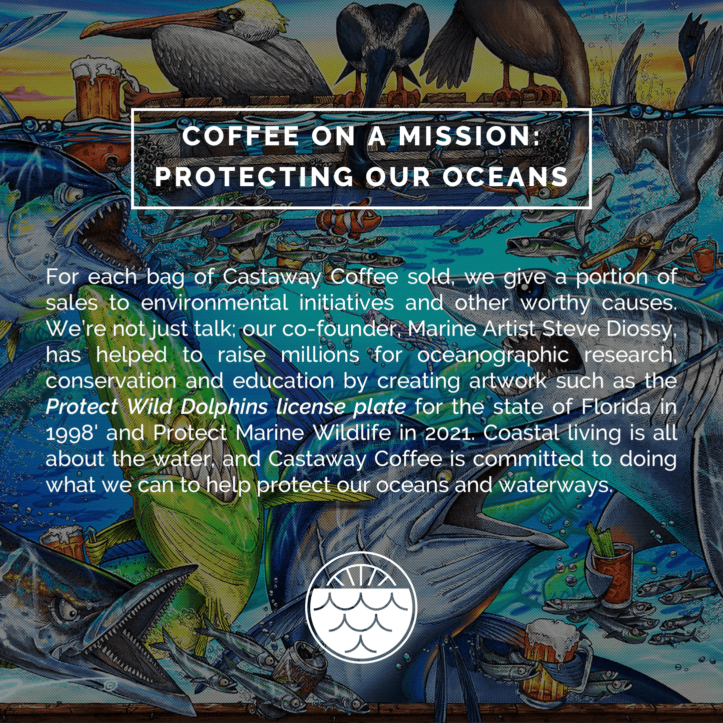 Castaway Coffee B.A.S.S. Kickin' Blend