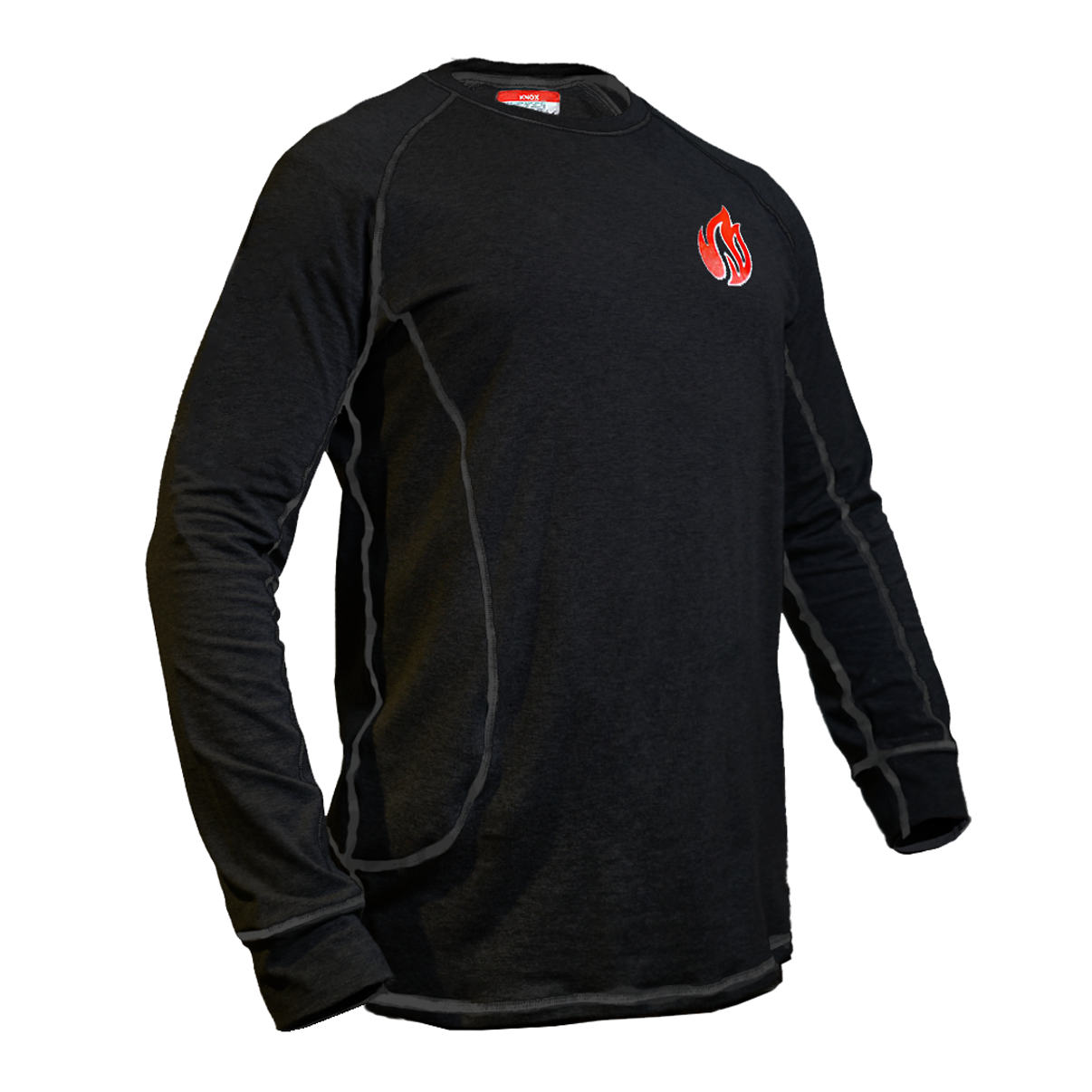 Nexon FR Long Sleeve Crew Shirt - Black
