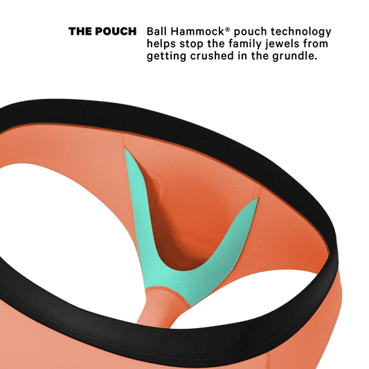 The Crossing Guard | Orange Ball Hammock® Pouch Underwear Briefs