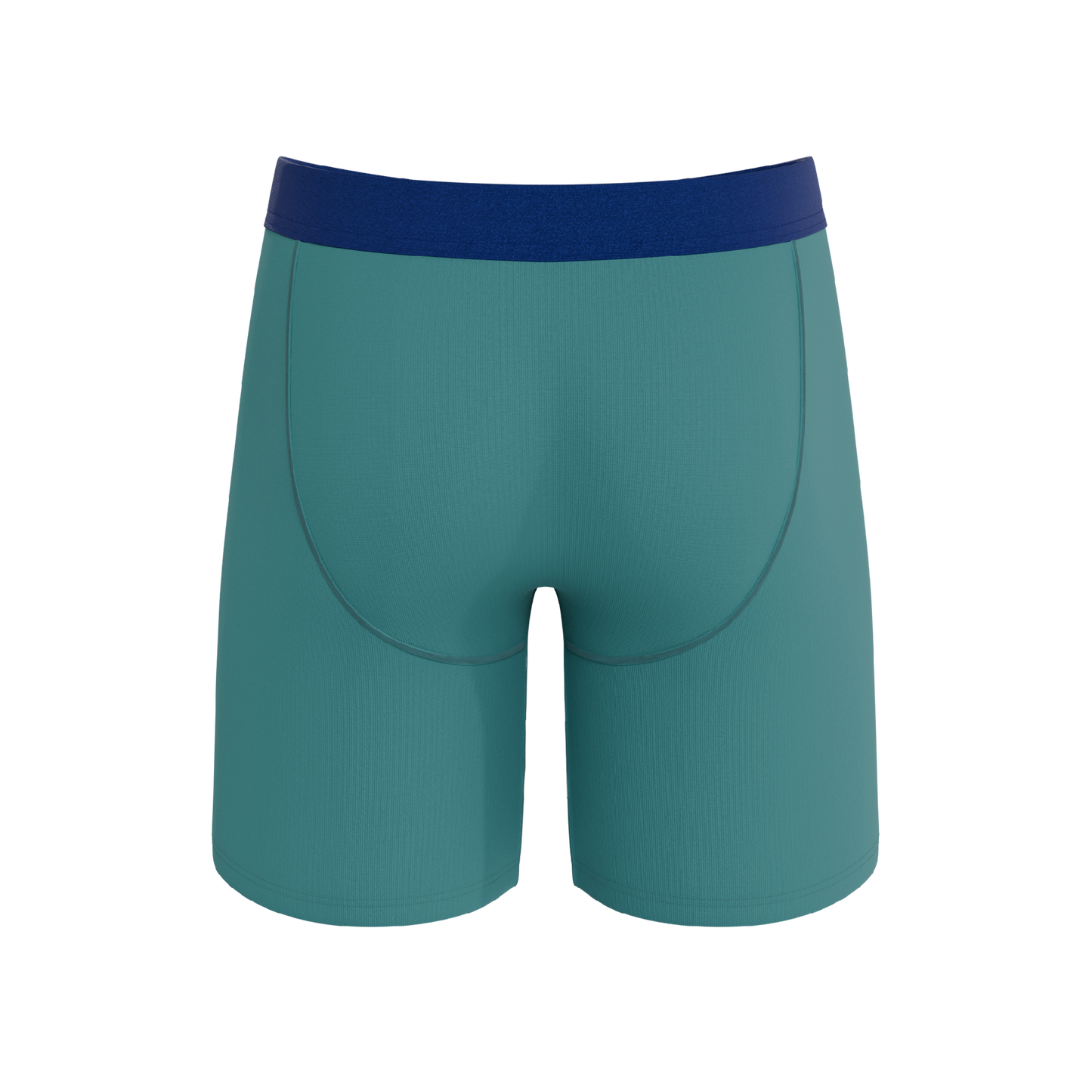 The Curacao | Teal Long Leg Ball Hammock® Pouch Underwear With Fly