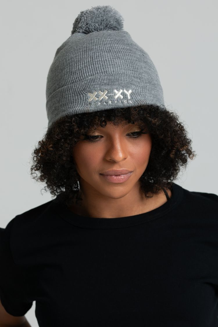 Beanie with a Pom