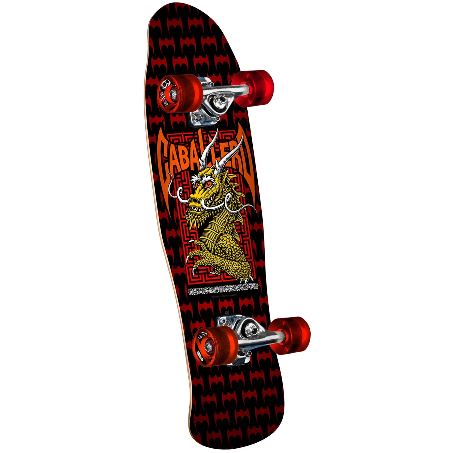 Powell Peralta Cab Street Dragon Birch Cruiser Complete - 8″ Black/Red