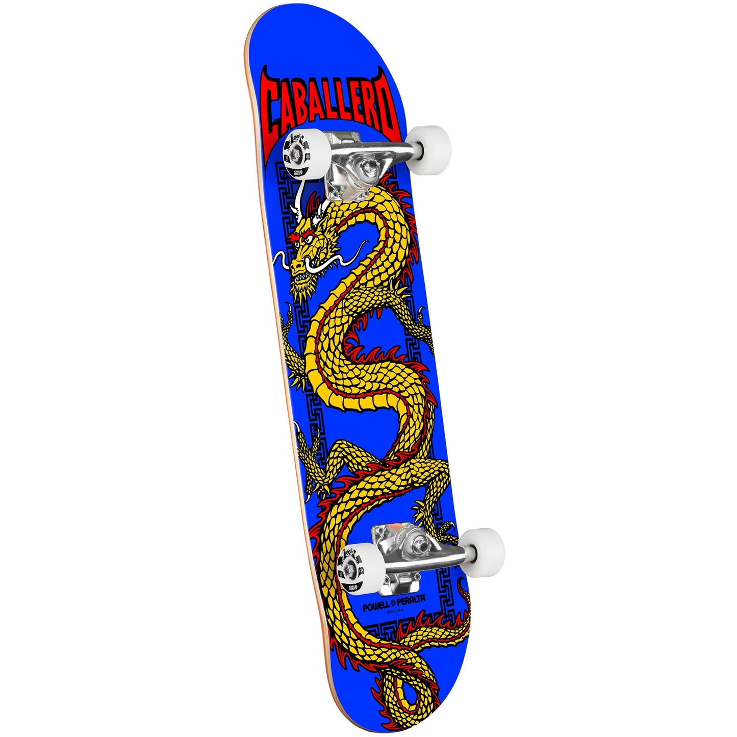 Powell Peralta Cab Chinese Dragon Birch Skateboard Complete - 7.75″ Royal Blue