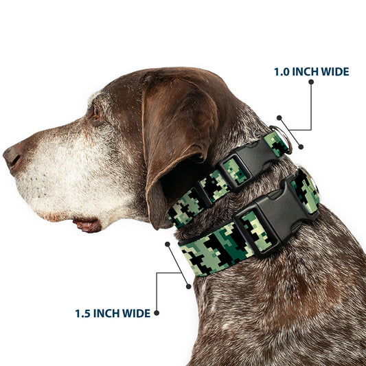 Plastic Clip Collar - Digital Camo