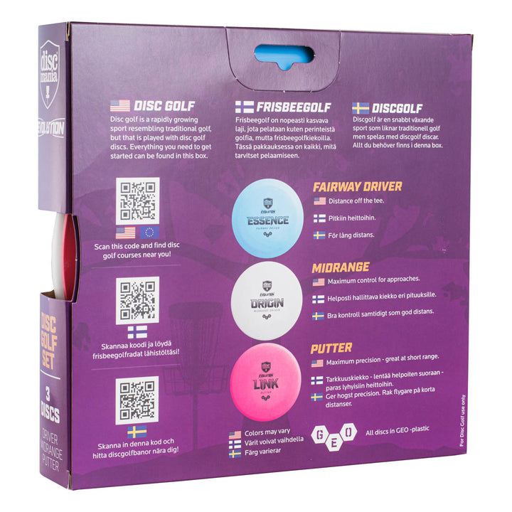 Evolution Geo 3 Disc Starter Pack