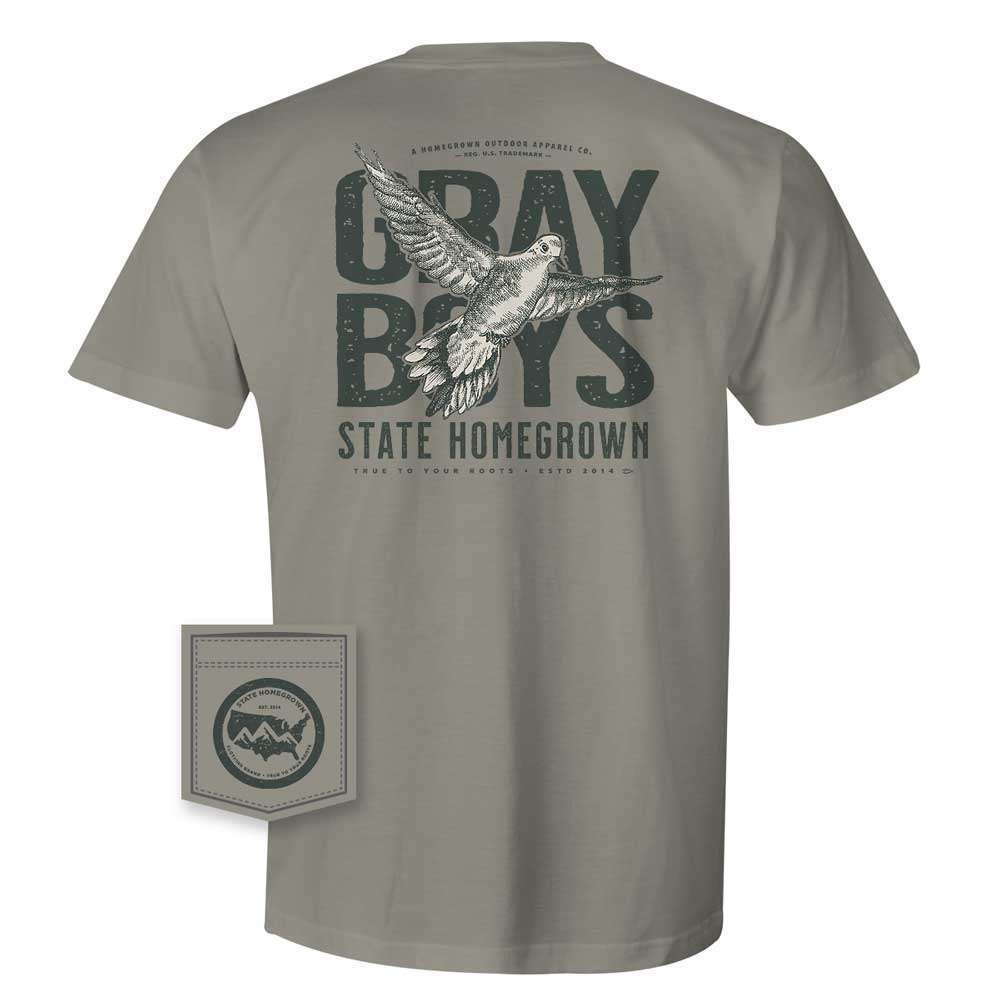 Gray Boys - Comfort Color Pocket Tee