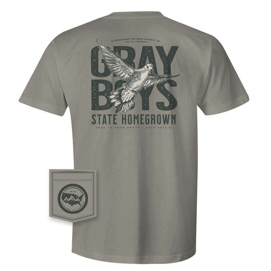 Gray Boys - Comfort Color Pocket Tee