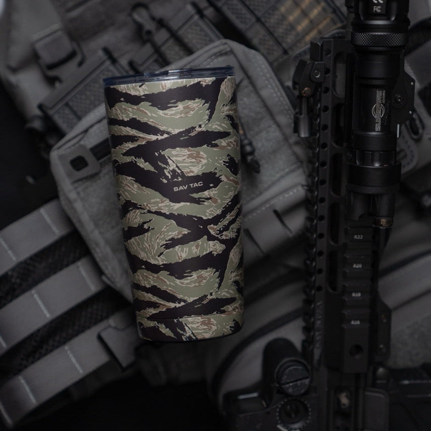 Tiger Stripe Camo 20 oz Tumbler
