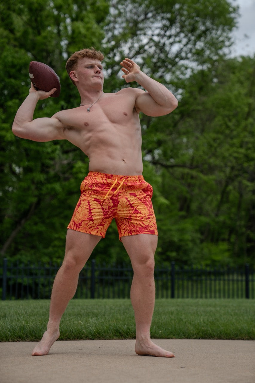 Swim Trunks - Tropical Inferno