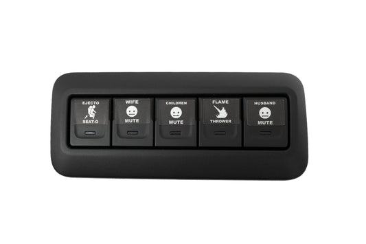 Auxiliary Switch Labels (Upfitter) - 2019+ GM and Chevy Vehicles