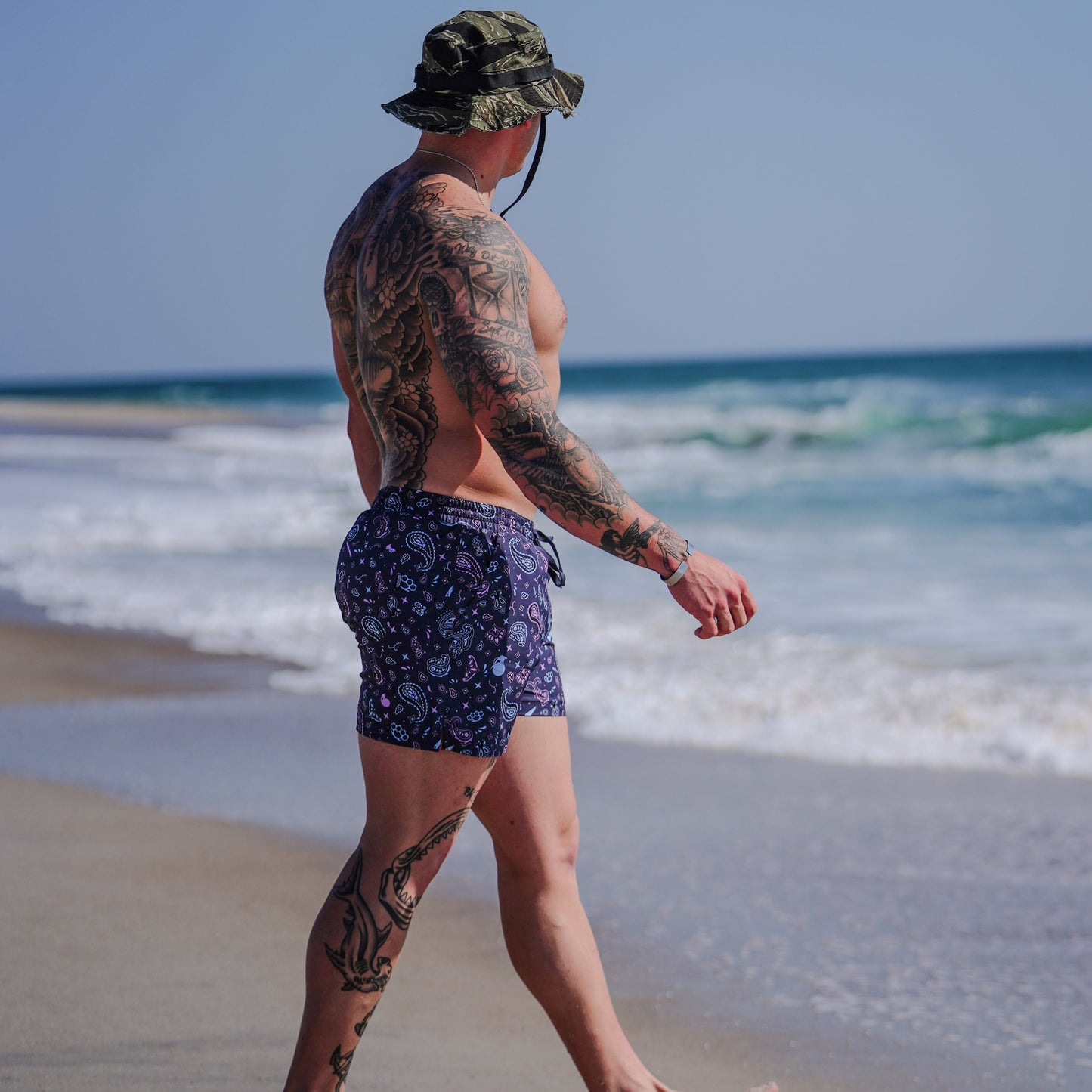 Swim Trunks - Paisley