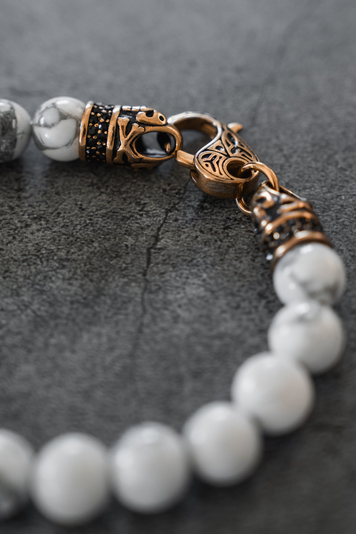 Storm Cloud Gemstone GOLD Ed. Bracelet