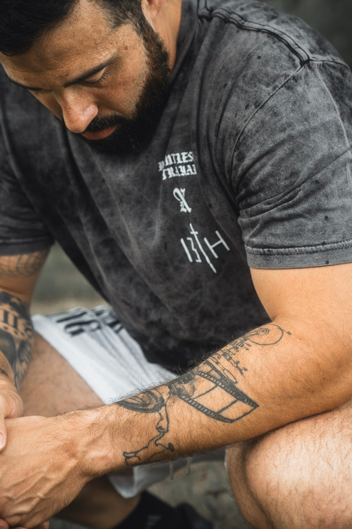 Men's Mesh Lifestyle Shorts | 5.5"- Christ is King Ivory