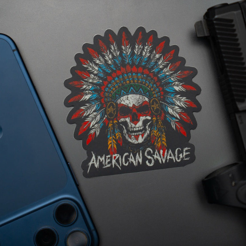 American Savage Sticker