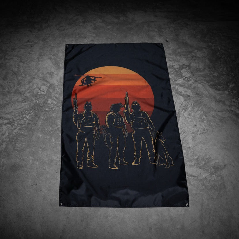 Unity Sunset Banner