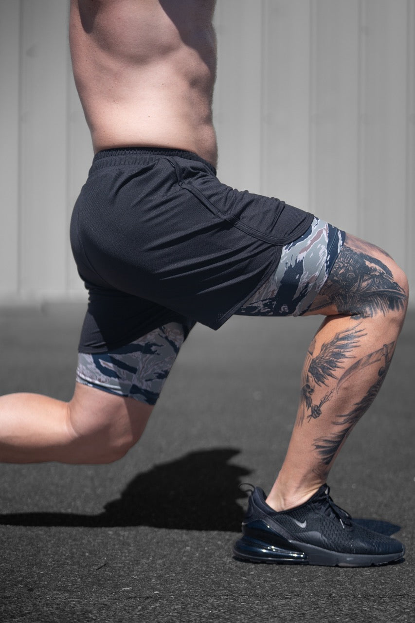 2i1 Lite Gym Shorts - 5 Inch