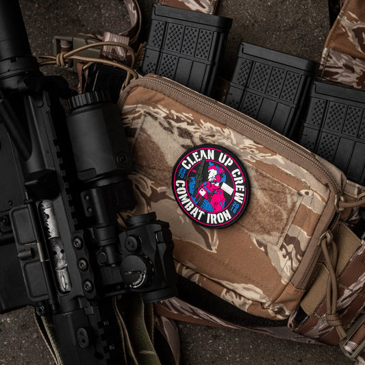 CLEAN UP CREW OPERATOR PVC PATCH