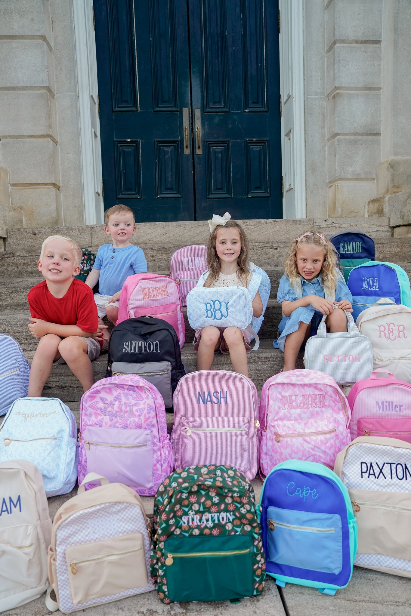 Lilac Hearts Backpack